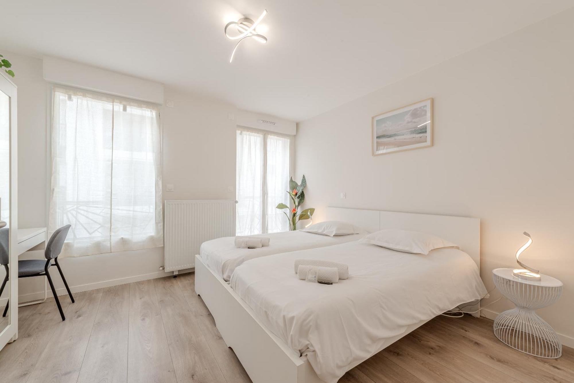 L'Eden - T2 Neuf Avec Loggia Et Parking Prive - Proche Rer A & Disneyland Chessy Kültér fotó